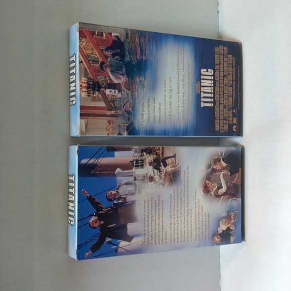 Paramount Titanic (1997) Box Set of 2 VHS Tapes - Picture 7 of 11